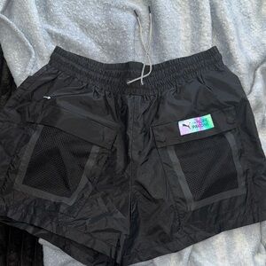 Puma Black Athletic Shorts